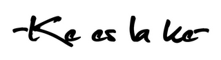 KE ES LA KE logo
