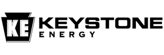 KE KEYSTONE ENERGY logo