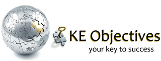 KE OBJECTIVES YOUR KEY TO SUCCESS logo
