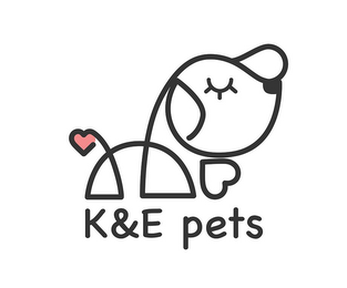 K&E PETS logo