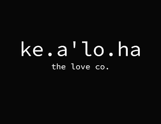 KE.A'LO.HA THE LOVE CO. logo