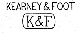 KEARNEY & FOOT D & F logo