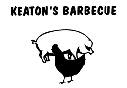 KEATON'S BARBECUE logo