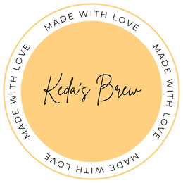 KEDA'S BREW MADE WITH LOVE MADE WITH LOVE MADE WITH LOVE MADE WITH LOVE logo