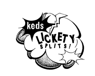 KEDS LICKETY SPLITS! logo