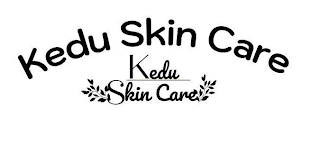 KEDU SKIN CARE logo