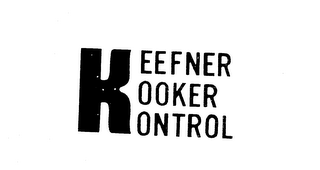 KEEFNER KOOKER KONTROL logo