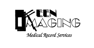 KEEN IMAGING MEDICAL RECORD SERVICES logo