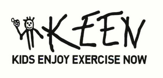 KEEN KIDS ENJOY EXERCISE NOW logo