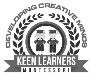 KEEN LEARNERS MONTESSORI DEVELOPING CREATIVE MINDS logo