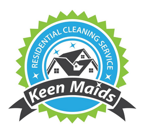 KEEN MAIDS RESIDENTIAL CLEANING SERVICE logo