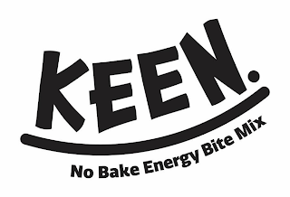 KEEN. NO BAKE ENERGY BITE MIX logo