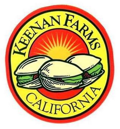 KEENAN FARMS CALIFORNIA logo