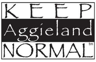 KEEP AGGIELAND NORMAL logo