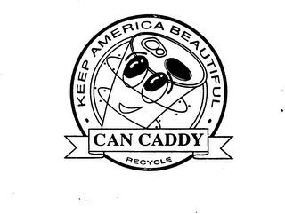 KEEP AMERICA BEAUTIFUL CAN CADDY RECYCLE logo