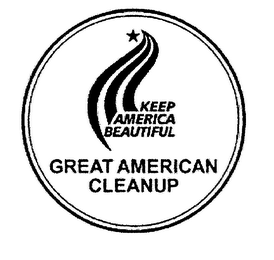 KEEP AMERICA BEAUTIFUL GREAT AMERICAN CLEANUP logo