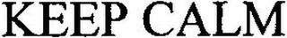 KEEP CALM logo