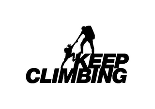 KEEP CLIMBING logo