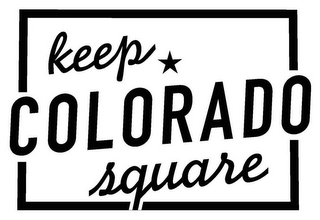 KEEP COLORADO SQUARE logo