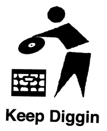 KEEP DIGGIN logo