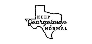 KEEP GEORGETOWN NORMAL logo
