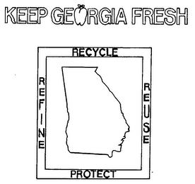 KEEP GEORGIA FRESH RECYCLE REUSE REFINE PROTECT logo