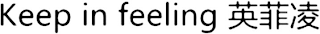 KEEP IN FEELING logo