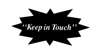 "KEEP IN TOUCH" logo