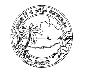 KEEP IT A SAFE SUMMER MADD logo