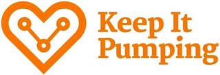 KEEP IT PUMPING logo