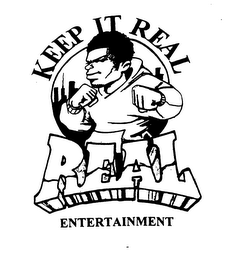 KEEP IT REAL REAL ENTERTAINMENT logo