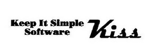KEEP IT SIMPLE SOFTWARE KISS logo