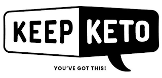 KEEP KETO YOU'VE GOT THIS! logo