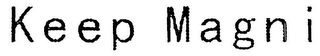 KEEP MAGNI logo