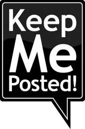 KEEP ME POSTED! logo