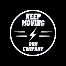 KEEP MOVING RUN COMPANY logo