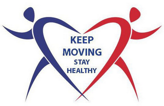 KEEP MOVING STAY HEALTHY logo