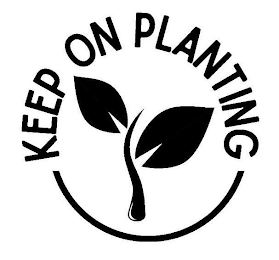 KEEP ON PLANTING logo