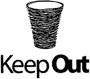 KEEP OUT logo
