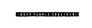 KEEP PEOPLE TOGETHER logo