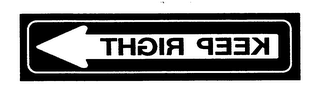 KEEP RIGHT logo