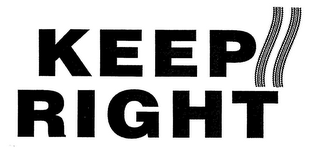 KEEP RIGHT logo