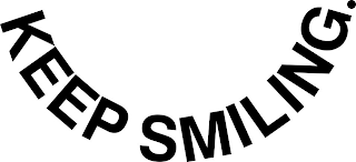 KEEP SMILING. logo