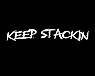 KEEP STACKIN logo