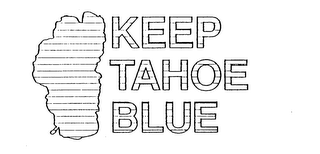 KEEP TAHOE BLUE logo