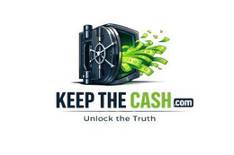 KEEP THE CASH .COM UNLOCK THE TRUTH logo