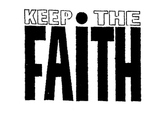 KEEP THE FAITH logo