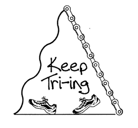 KEEP TRI-ING logo