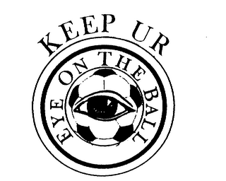 KEEP UR EYE ON THE BALL logo