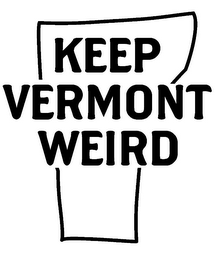 KEEP VERMONT WEIRD logo
